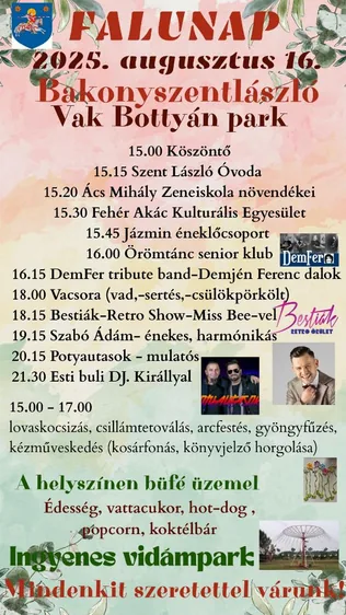 Falunap Bakonyszentlászló borítóképe