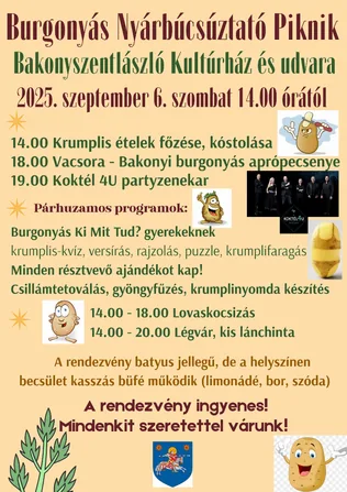 Burgonyás Nyárbúcsúztató Piknik borítóképe