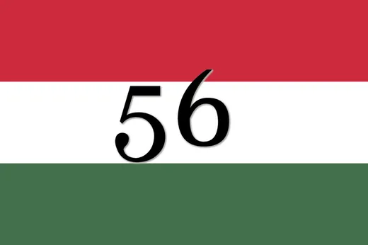 '1956-os megemlékezés ' cikk borítóképe